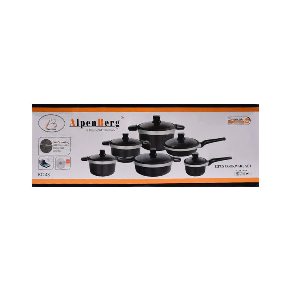 DAGCHI SET 12PC ALPEN BERG KC67