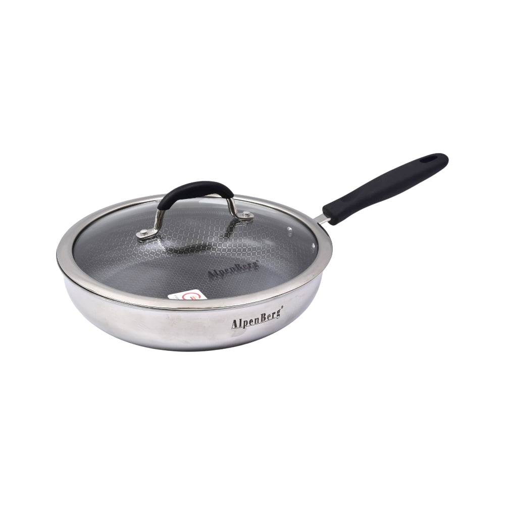 DEEP PAN ALPEN BERG 26 CM HONEY COMB STAINSTEEL HP-106