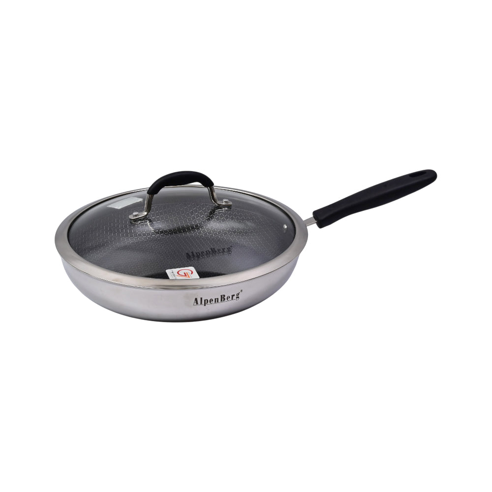 DEEP PAN ALPEN BERG 28 CM HONEY COMB STAINSTEEL HP-107