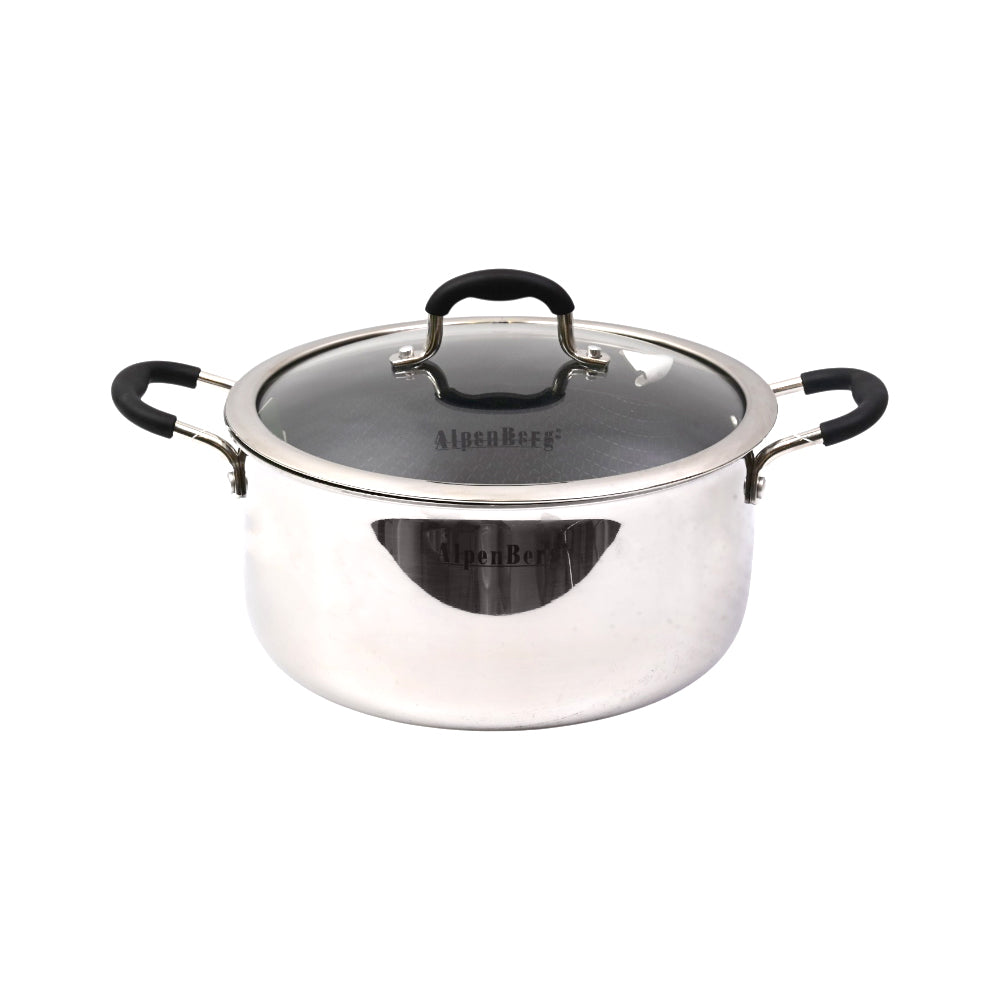 DAGCHI ALPEN BERG 24 CM HONEY COMB STAINSTEEL HP-113