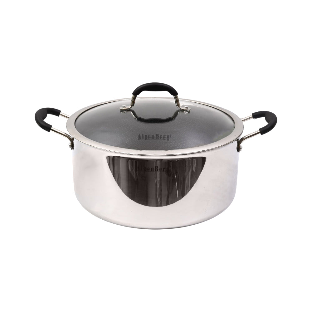DAGCHI ALPEN BERG 30 CM HONEY COMB STAINSTEEL HP-116
