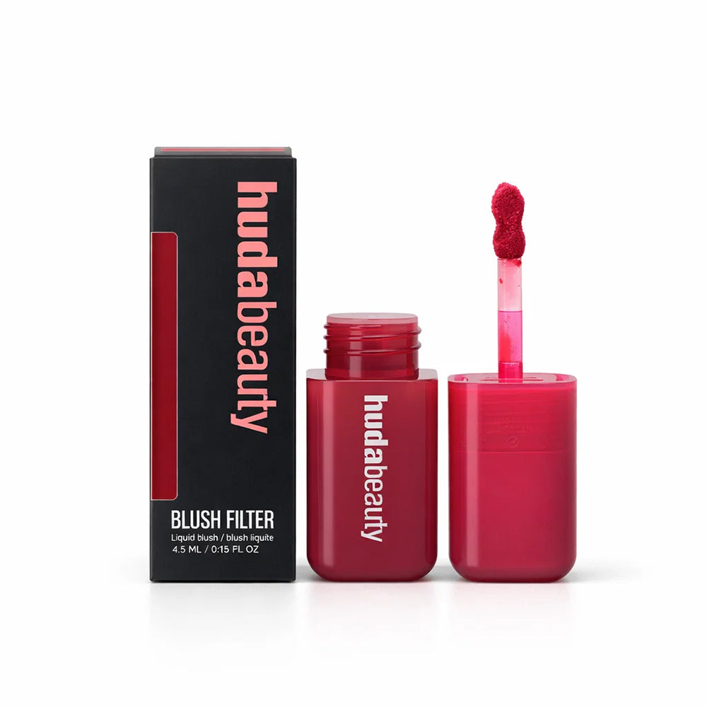 HUDA BEAUTY LIQUID BLUSH FILTER BLACK CHERRY 4.5ML