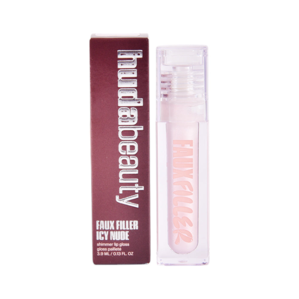 HUDA BEAUTY NEW ICY LIP GLOSS PINK