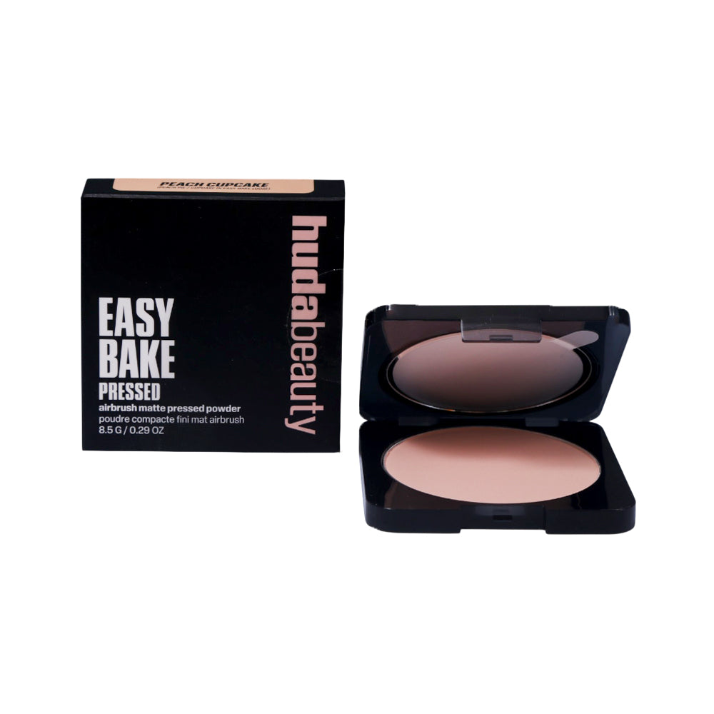HUDA BEAUTY EASY BAKE AIRBRUSH POWDER PEACH CUPCAKE 8.5 G