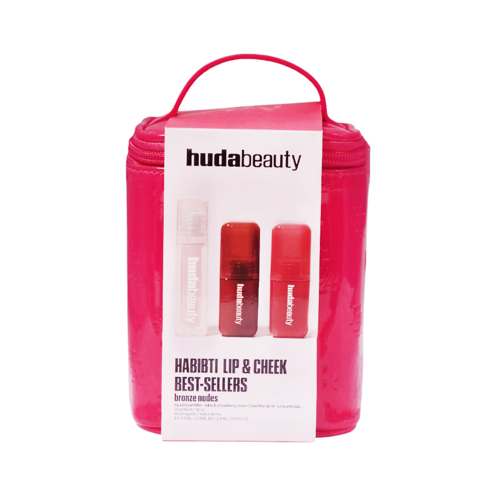 HUDA BEAUTY HABIBTI LIP & CHEEK BEST SET 3.9 ML