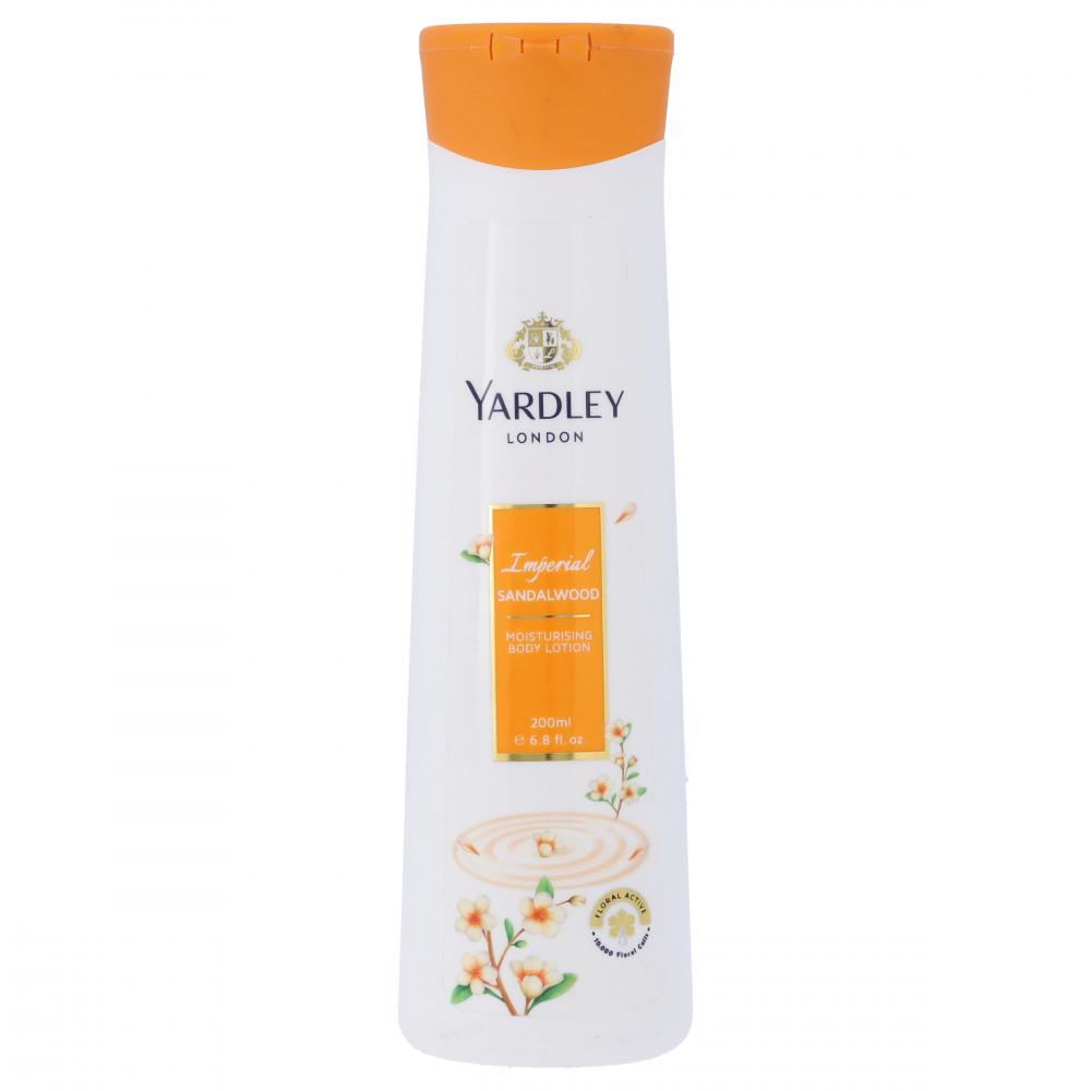 YARDLEY LONDON IMPERIAL SANDALWOOD MOISTURIZING BODY LOTION 200ML