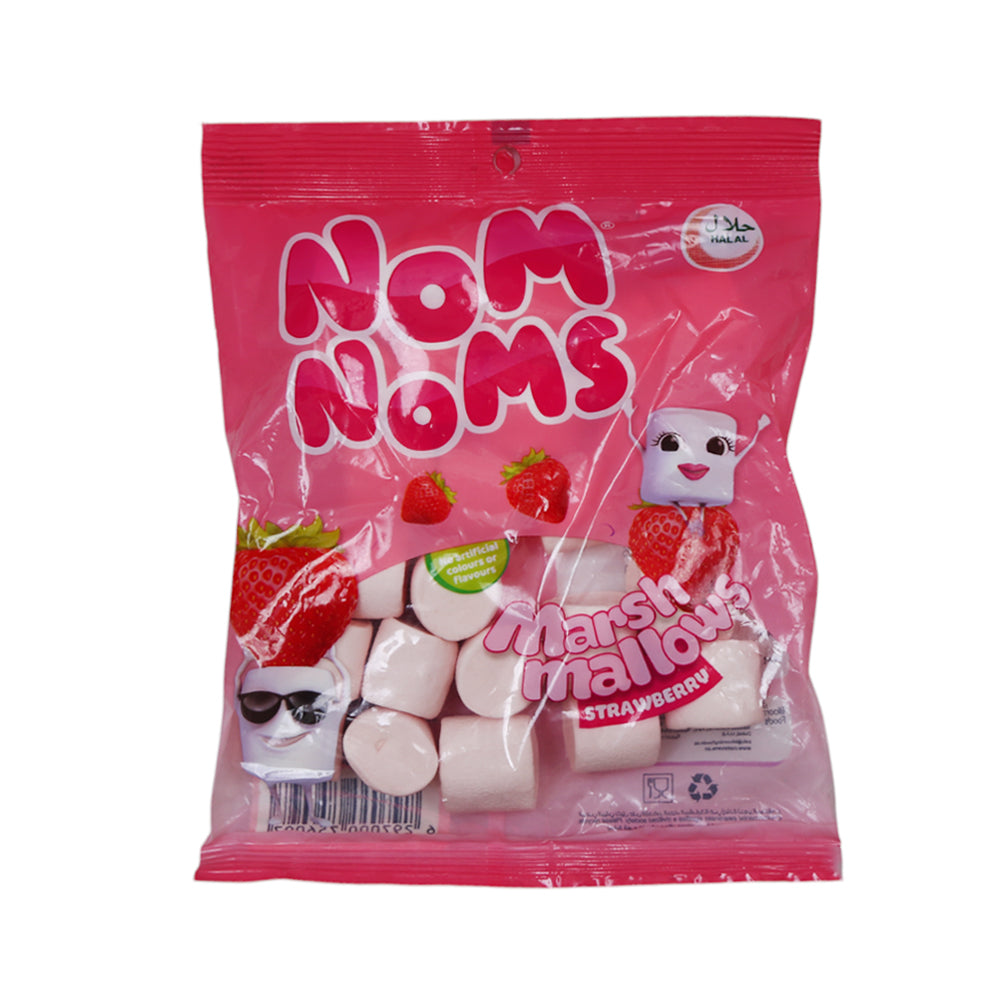 MARSH MALLOWS NOMNOMS STRAWBERRY 100 GM
