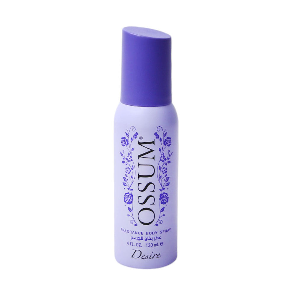 OSSUM FRAGRANCE BODY SPRAY DESIRE 120 ML