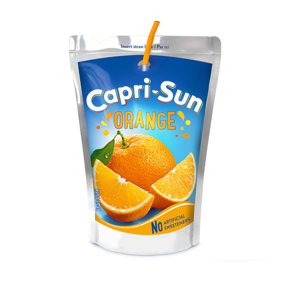 CAPRI SUN JUICE ORANGE NO SUGAR AD 200 ML