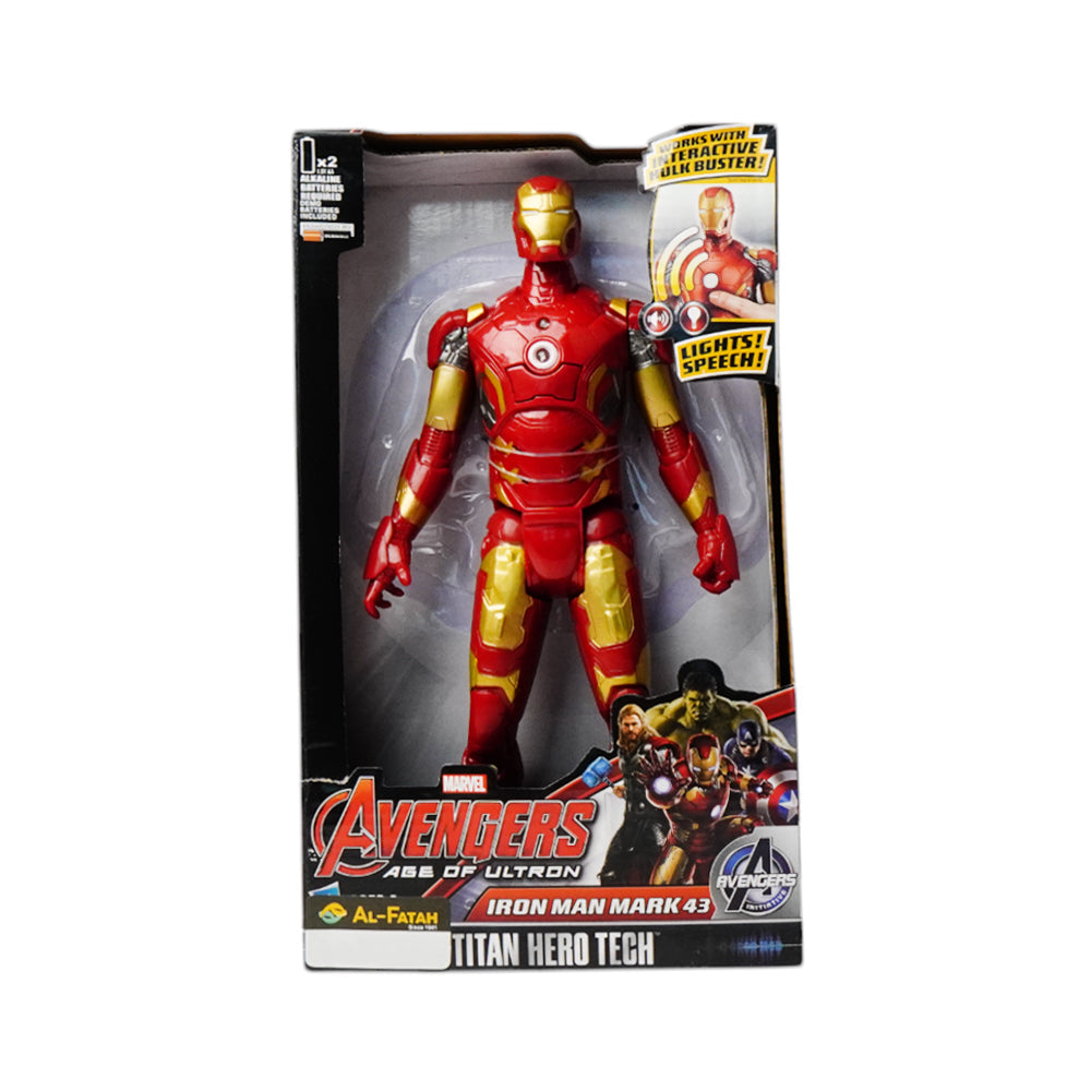 B0433 MUSICAL IRON MAN FIGURE AI