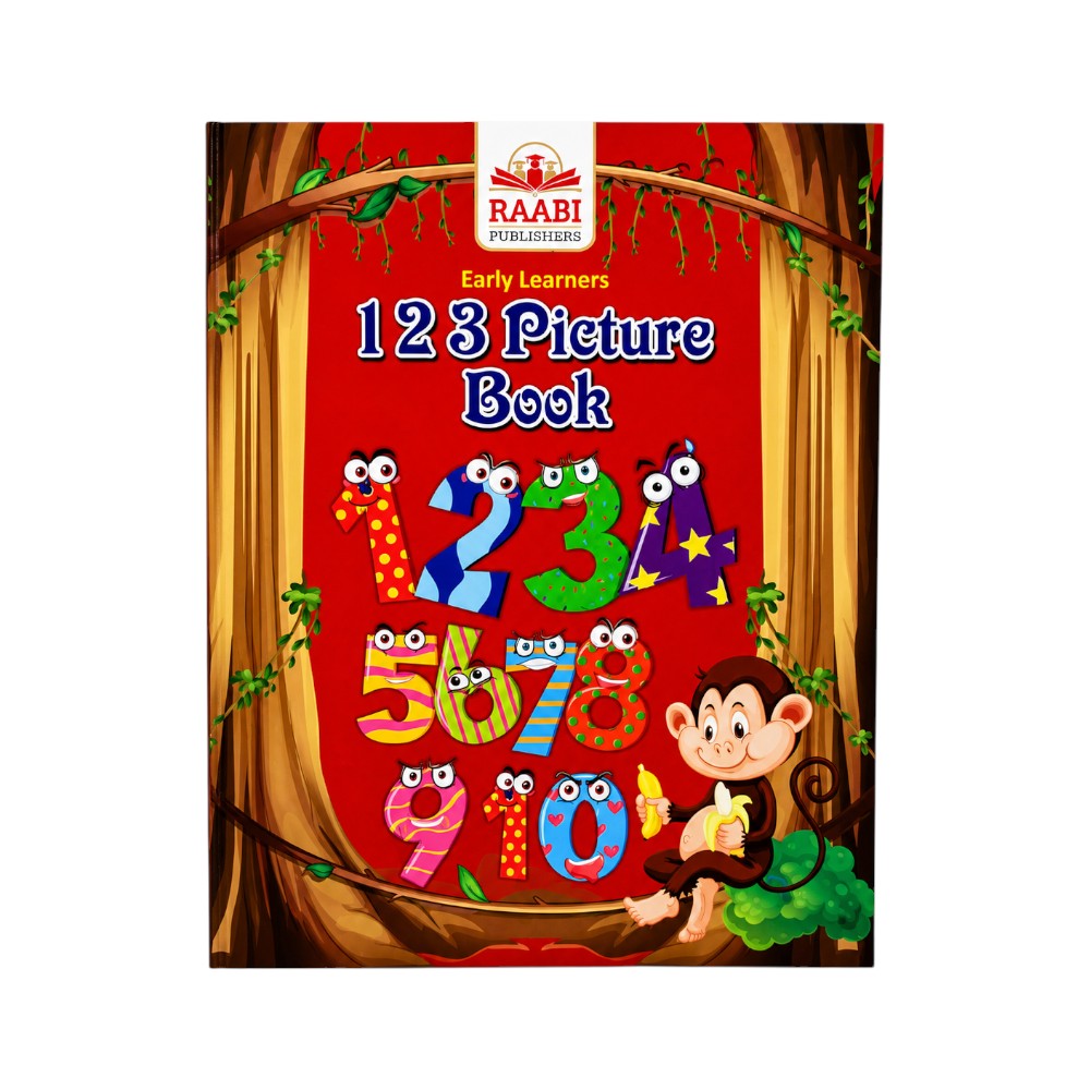 RAABI PICTURE LEARNING BOOK 123 R.E