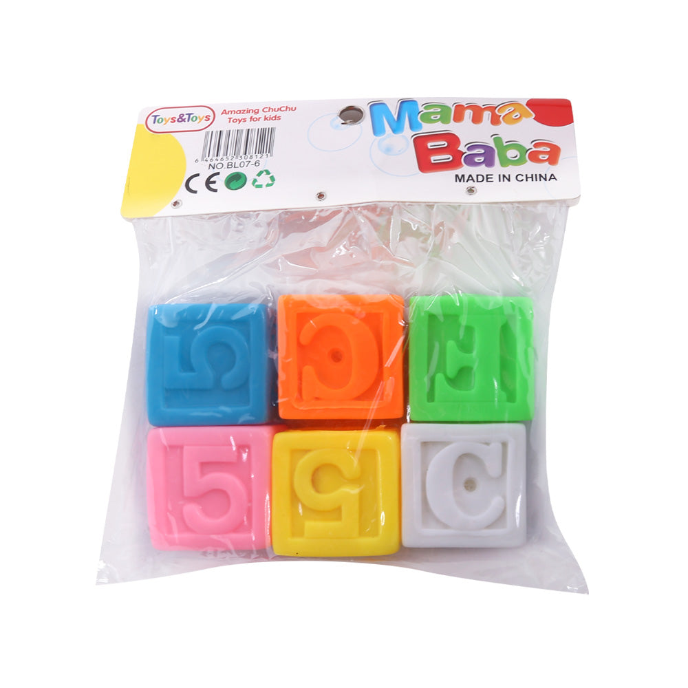Bl07-6 Mama Baba Chuchu Numbers 6Pc A.I (0 To 36+Month)