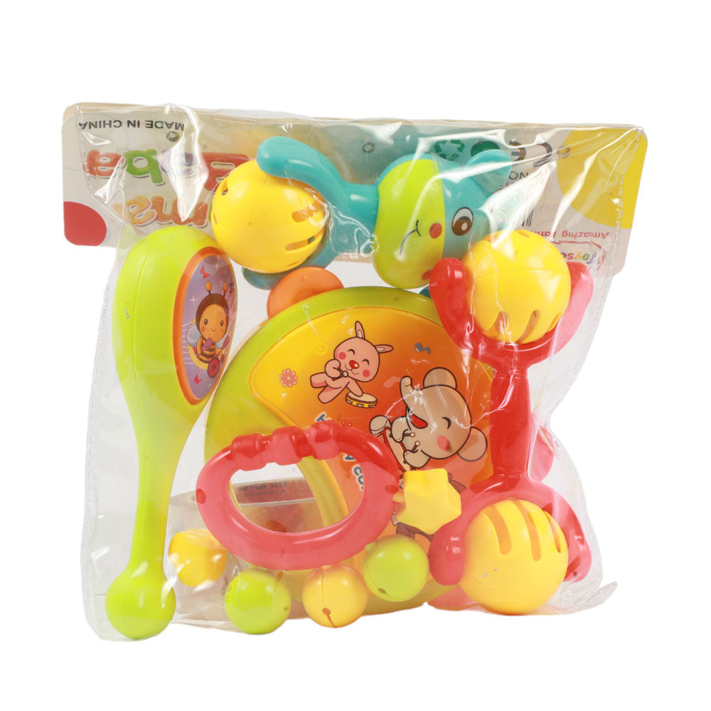 RA-07 MAMA BABA RATTLE SET 5PC (+0M) A.I
