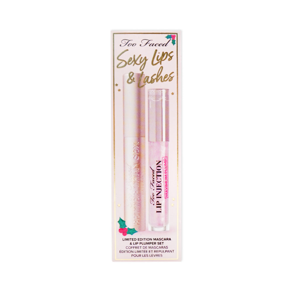 TOO FACED SEXY LIPS & LASHES LIMITED EDITION MASCARA & LIP P