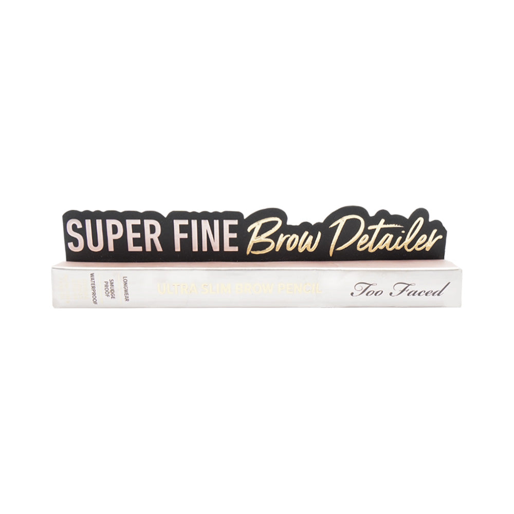 TOO FACED ULTRA SLIM BROW PENCIL LONGWEAR SMUDGE PROOF WATER