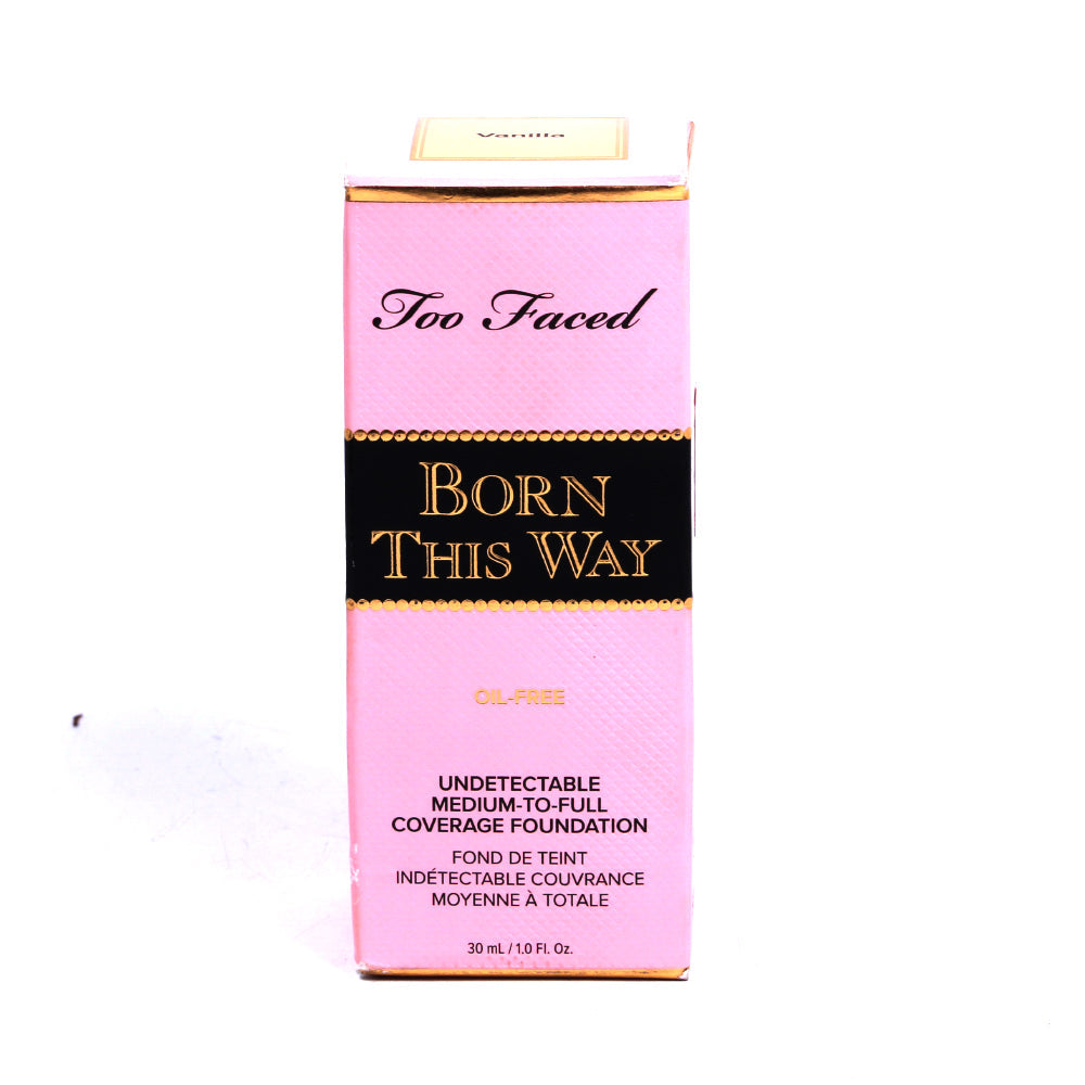 TOO FACED BORN THIS WAY OIL FREE FOUNDATION VANILLA 30ML PC