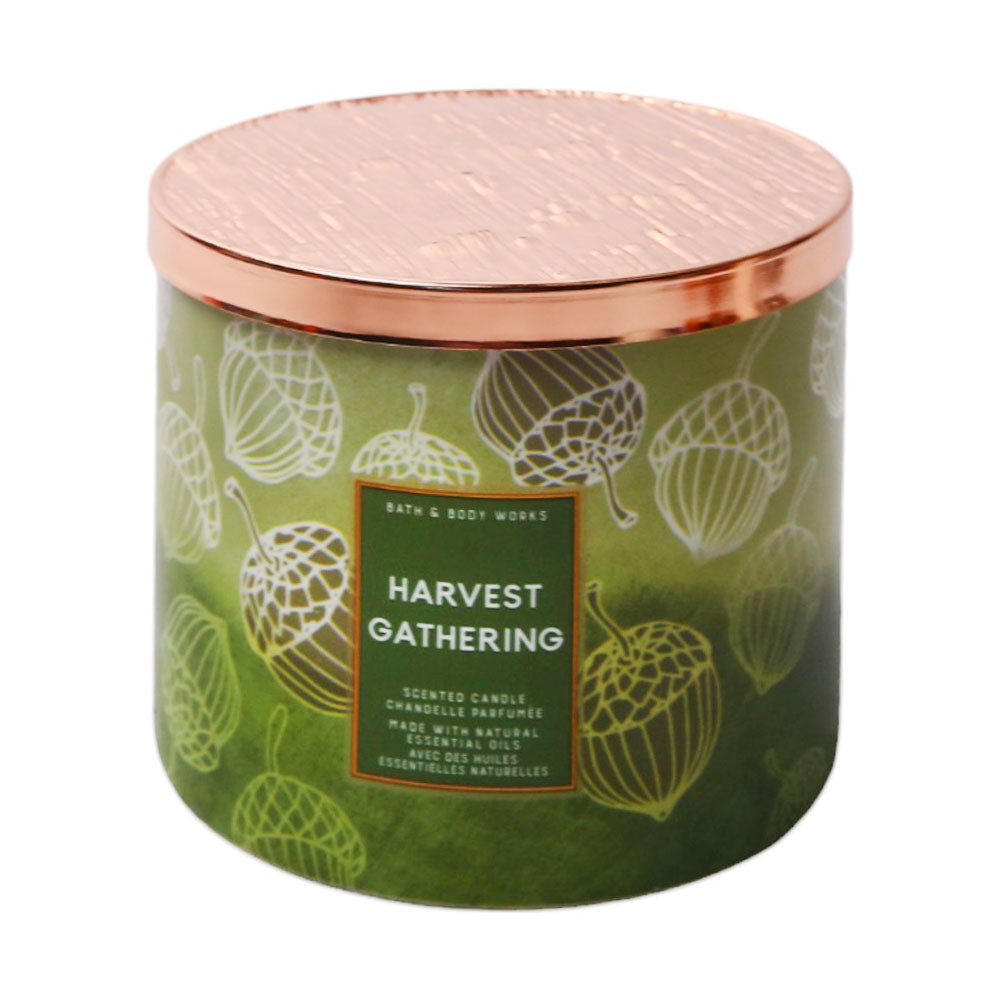 BBW HARVEST GATHERING 3-WIK CANDLE