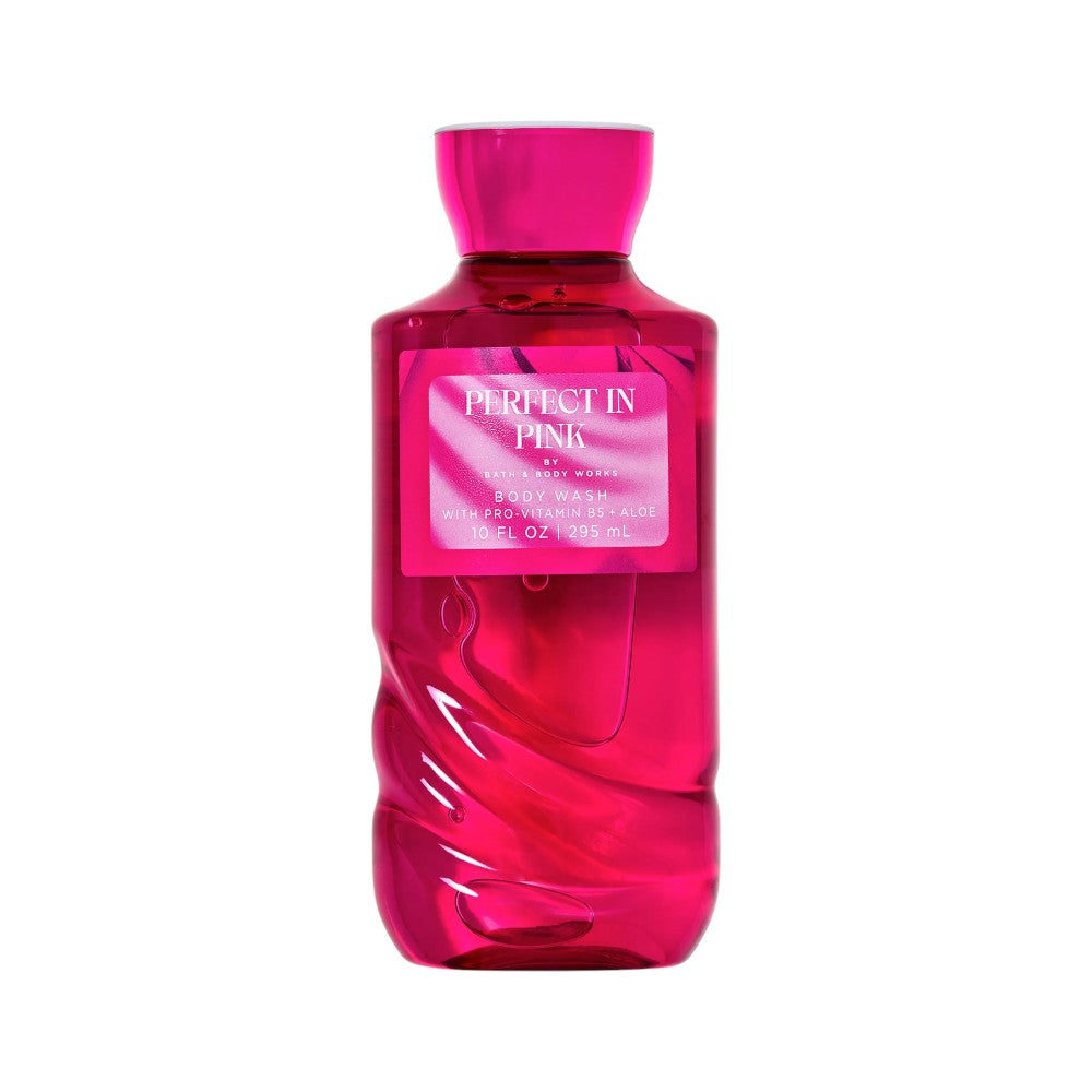 BATH & BODY WORKS BODY WASH PERFECT IN PINK 295 ML