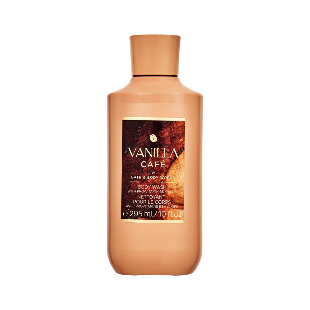 BATH & BODY WORKS BODY WASH VANILLA CAFE 295 ML