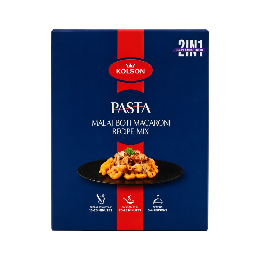KOLSON PASTA MALAI BOTI MACARONI MIX 190 GM