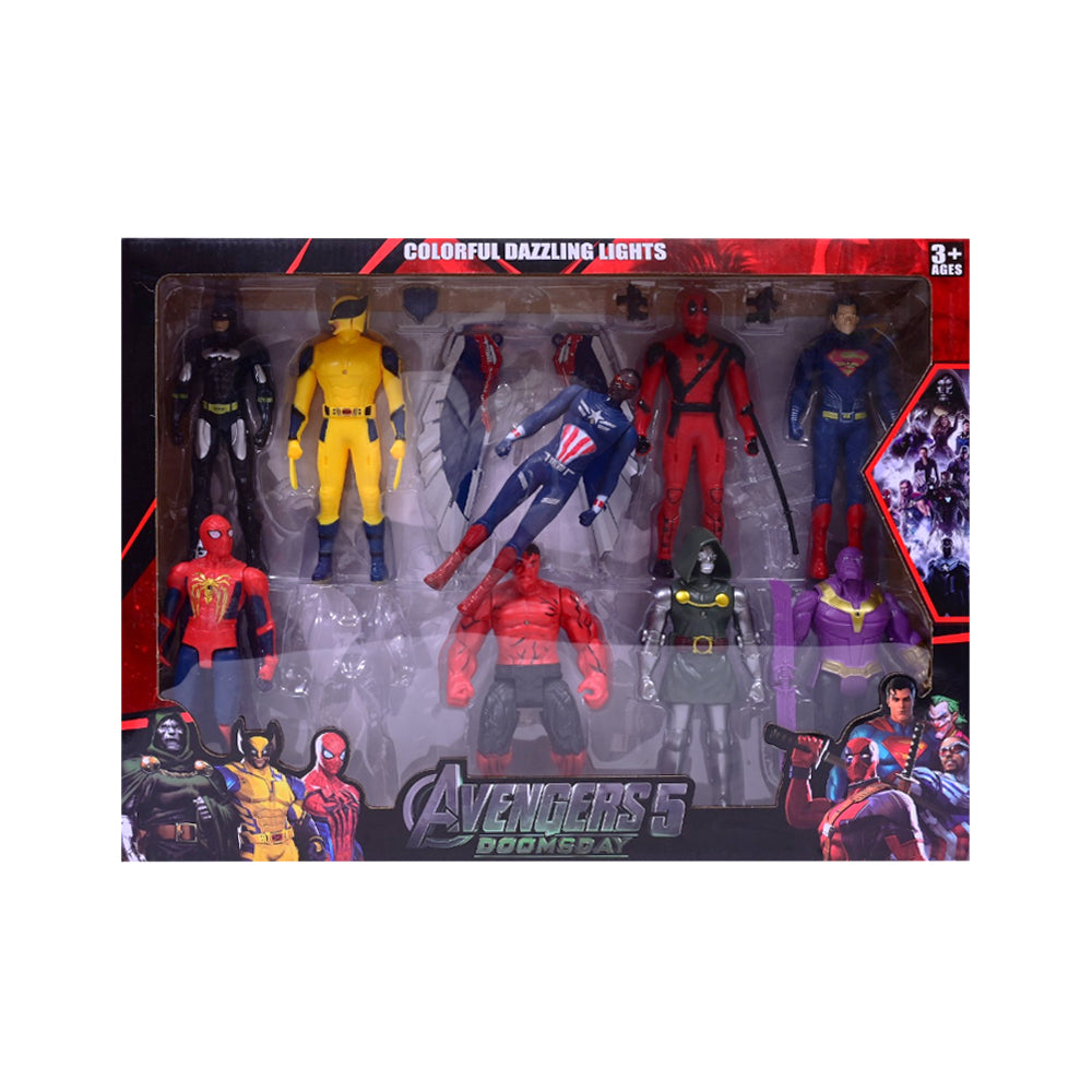 BBDC10C AVENGERS DOOMSDAY FIGURE SET 10PC IR