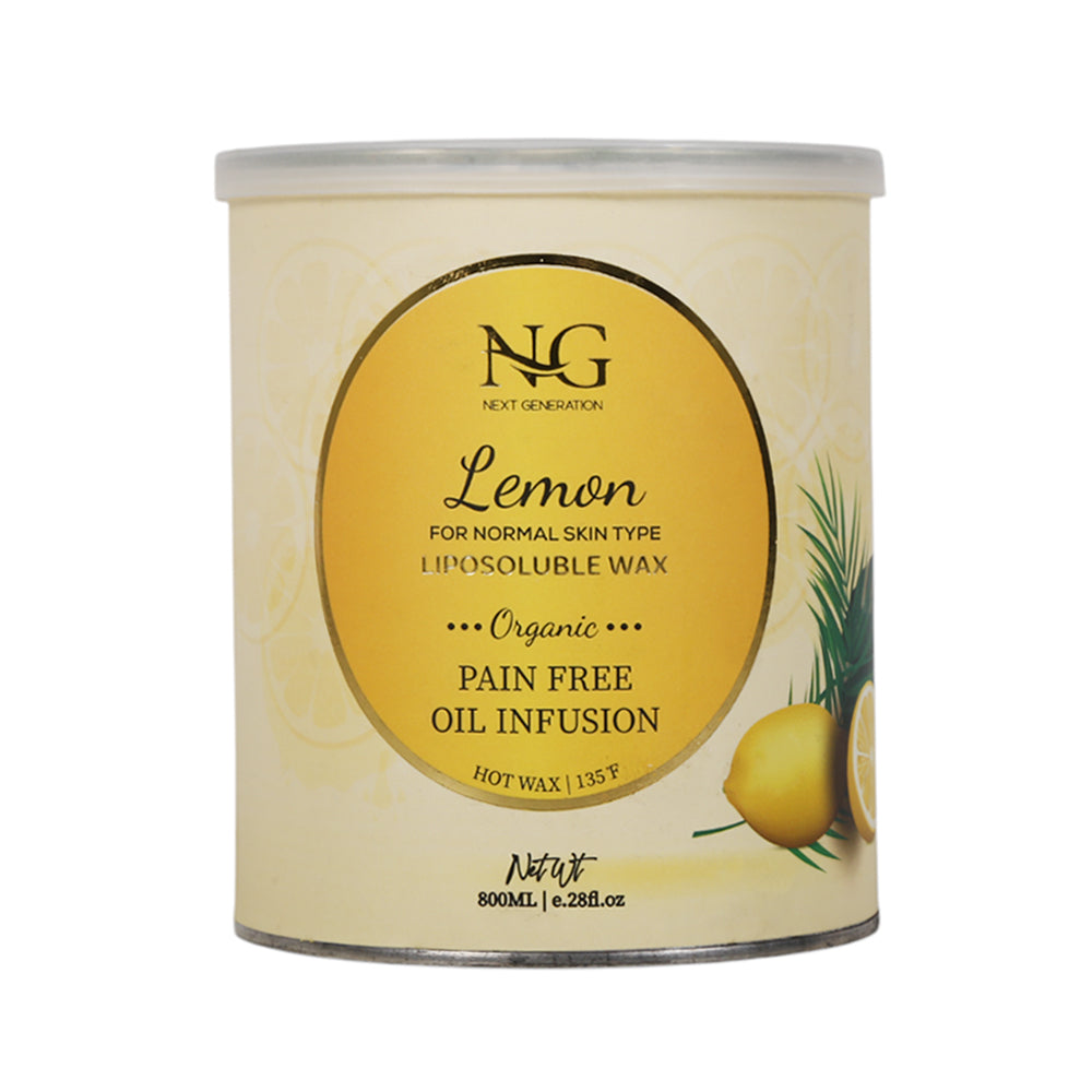NEXT GENERATION LIPOSOLUBLE PAIN FREE WAX LEMON 800 ML