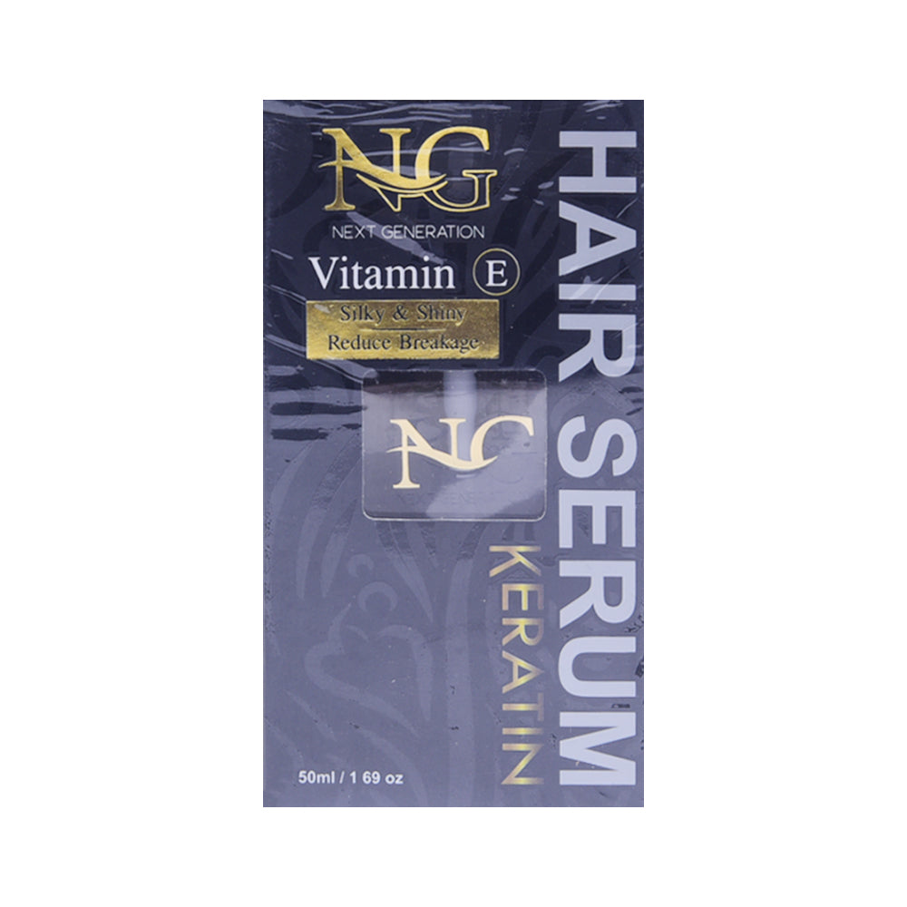 NG HAIR SERUM KERATIN VITAMIN E 50 ML