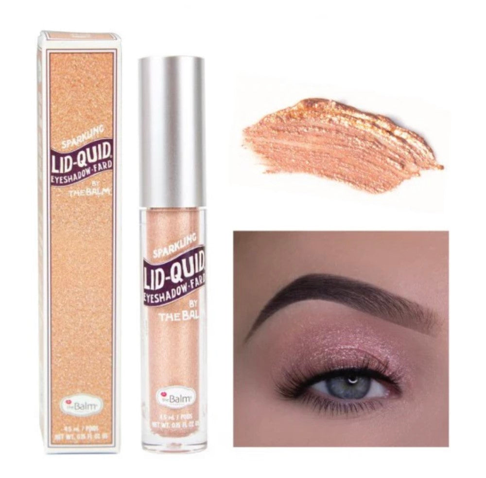 THE BALM LIDQUID SPARKLING LIQUID EYESHADOW ROSE