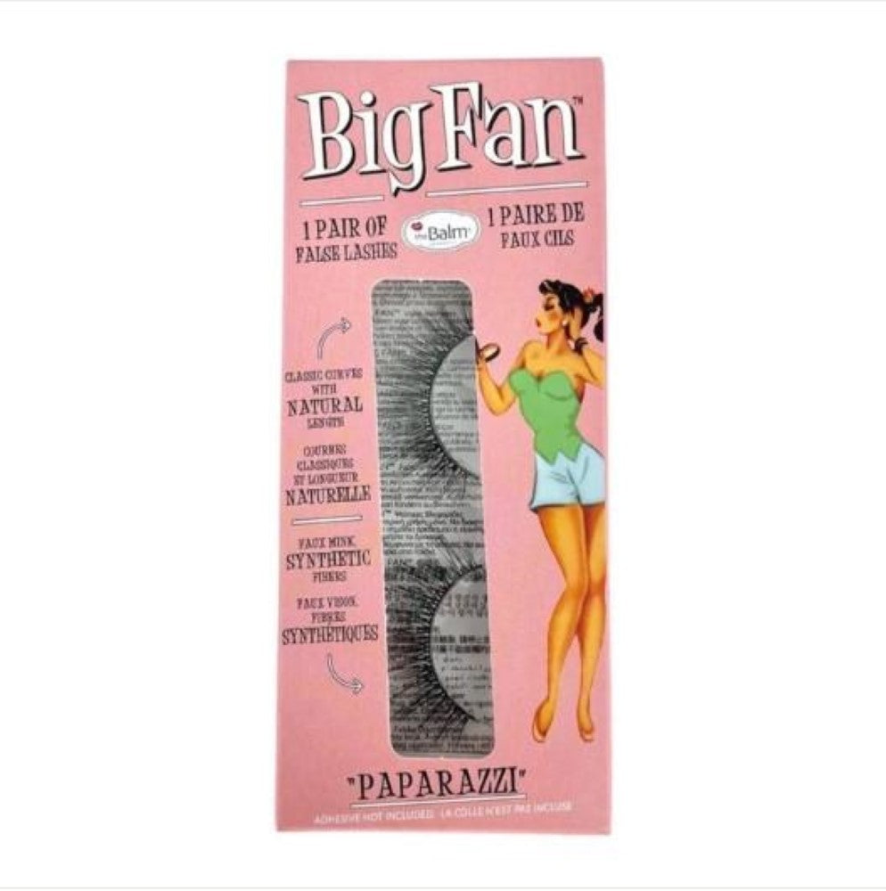 THE BALM BIG FAN PAPARAZZI FALSE LASHES PAIR