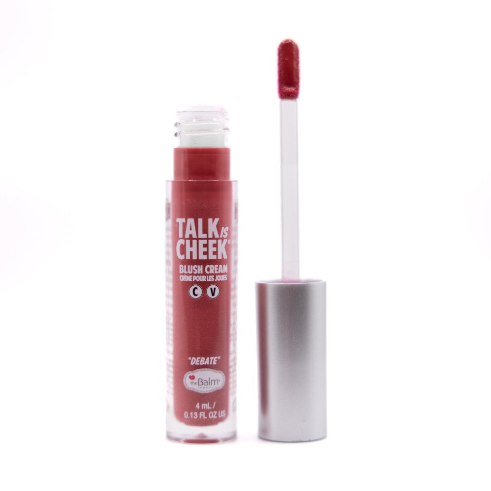 THE BALM BLUSH CREAM TALK IS CHEEK DEBATE