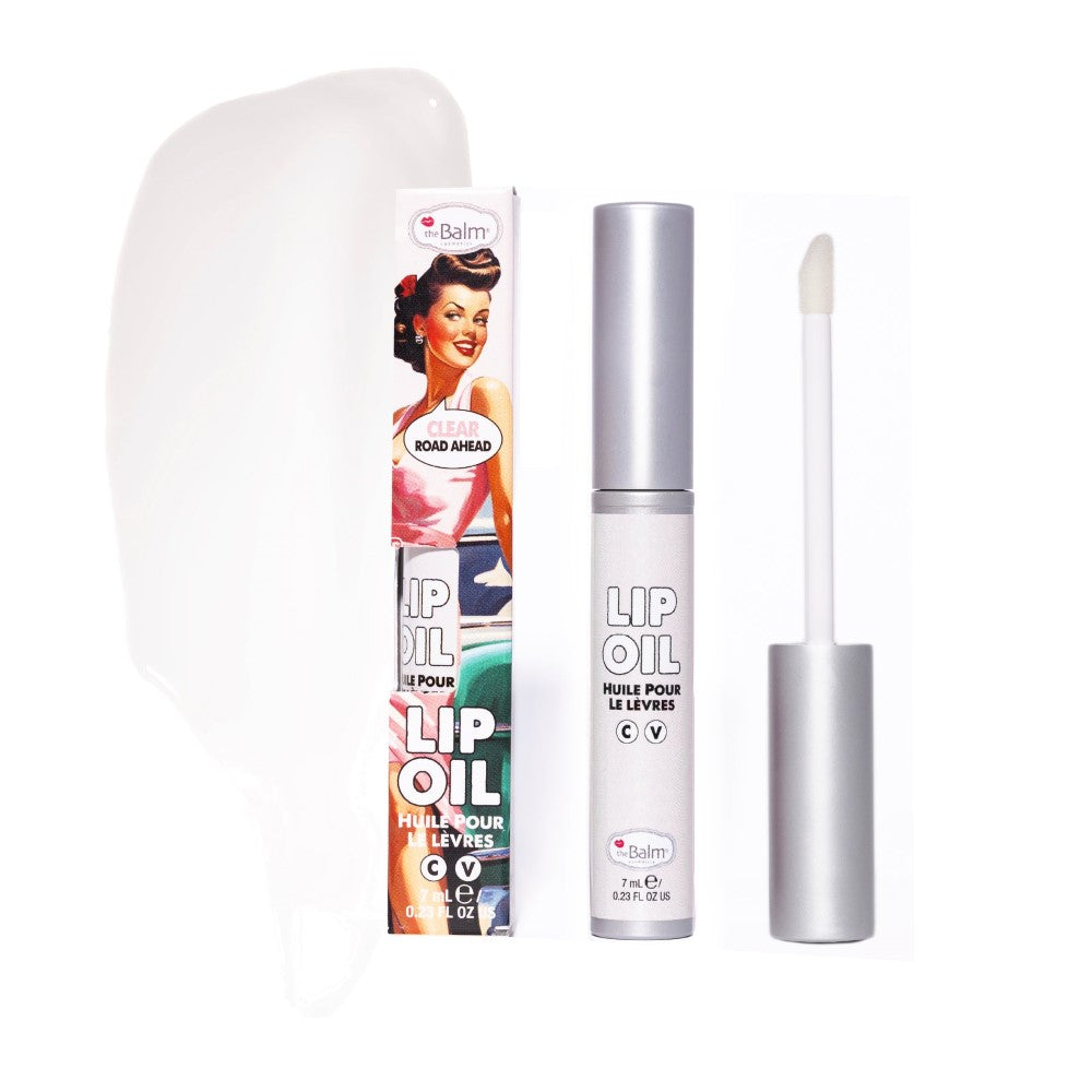 THE BALM FG LIP OIL CLEAR ROADE AHEAD