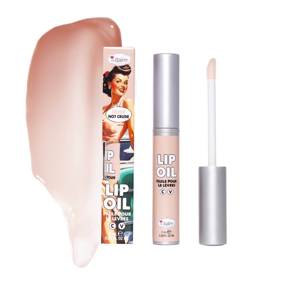THE BALM FG LIP OIL NUDE NOT CRUDE