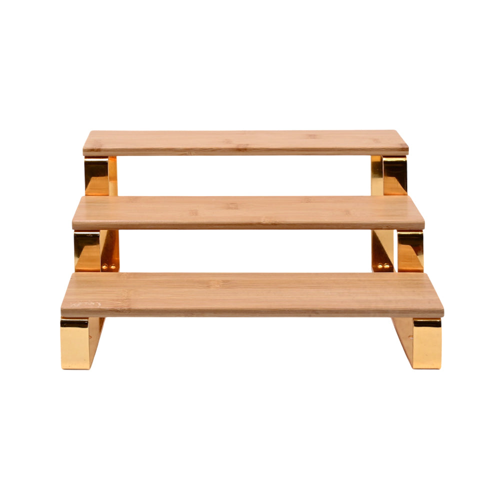 PASTRY STAND 3 TIER WOODEN BAM-11