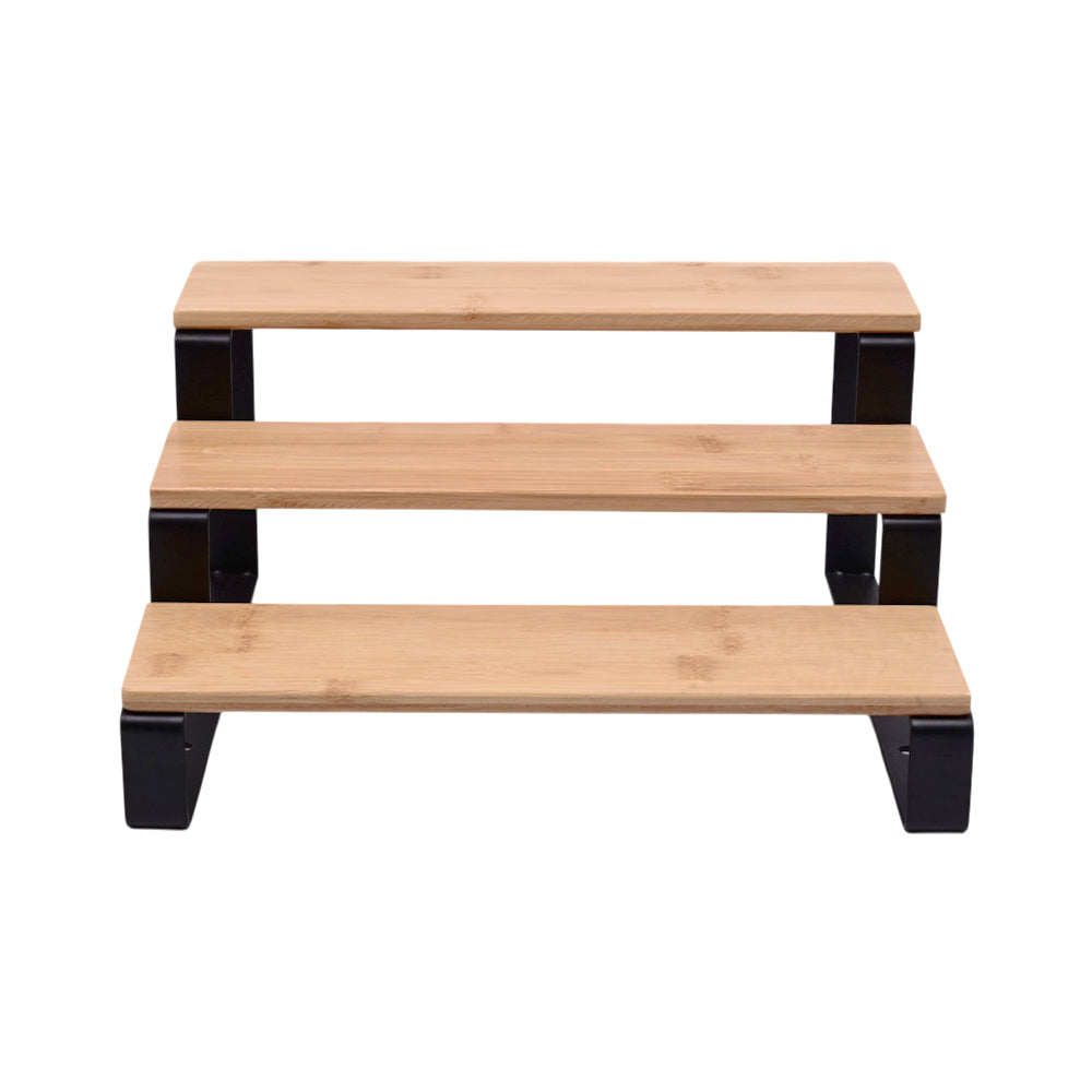 PASTRY STAND 3 TIER WOODEN BAM-12