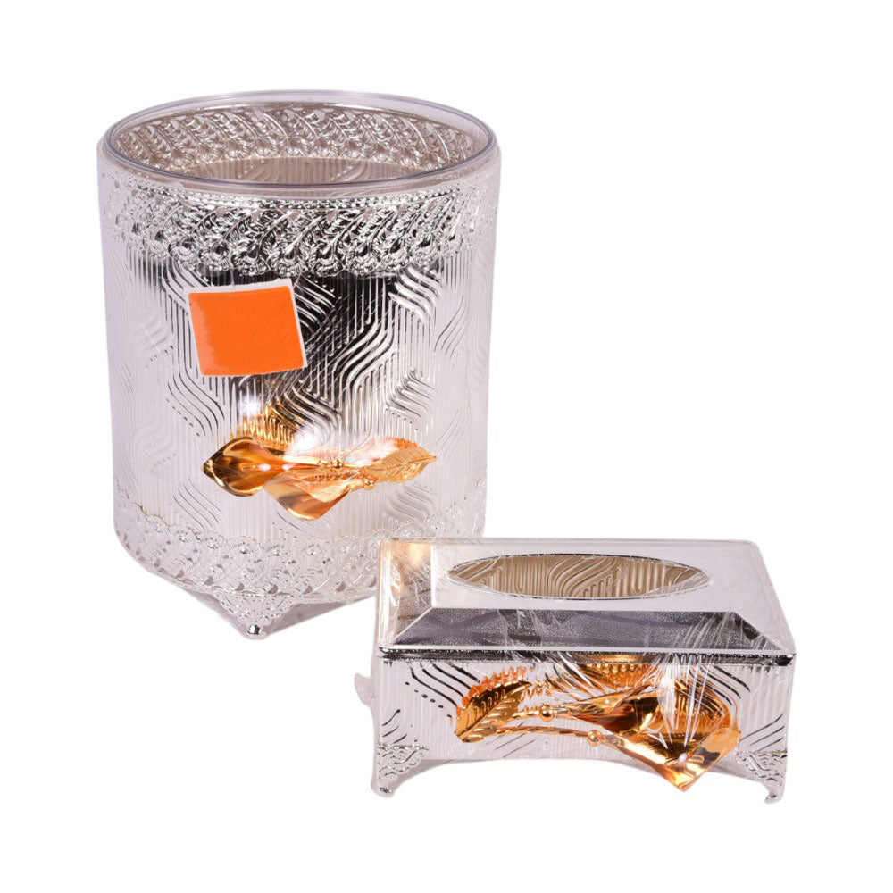 DUSTBIN & TISSUE BOX SET DLJ273 – Al-Fatah