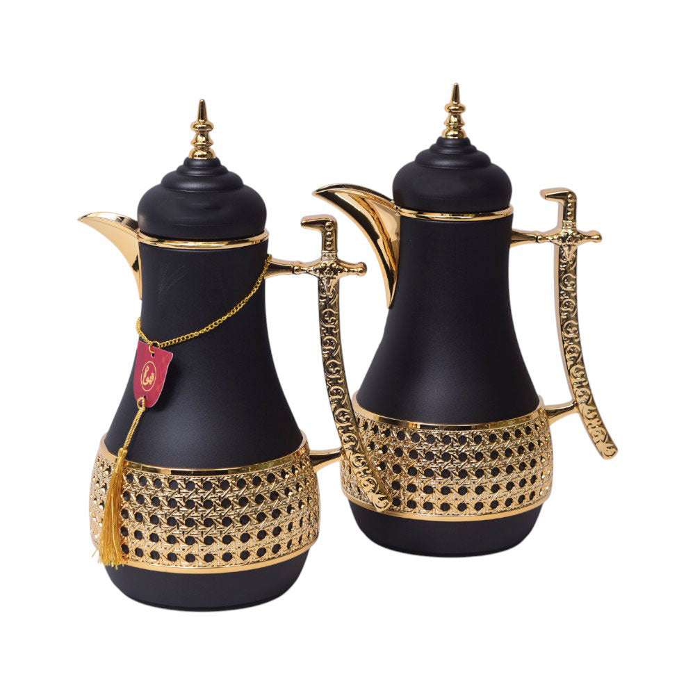 THERMOS SET 2PC IR CAP-BKG