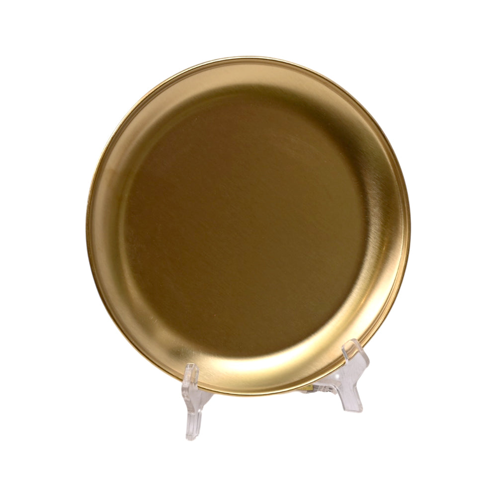 TRAY STEEL GOLDEN ROUND 5213