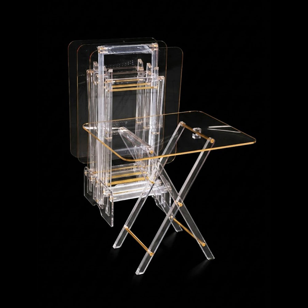 ACRYLIC TABLE 4PC SET IR ZD15TH