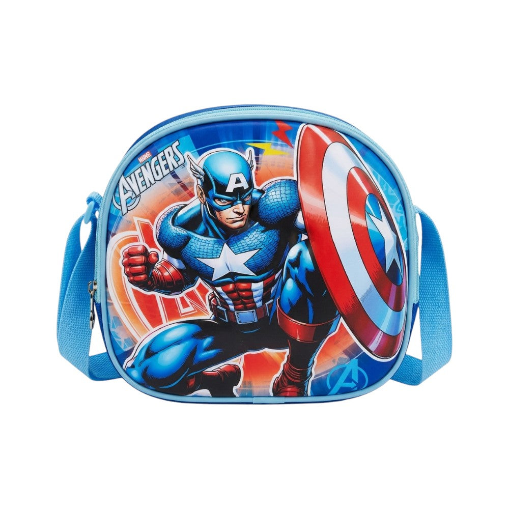 CB01-6 LUNCH BAG W-POUCH CAPTION AMERICAN S.T