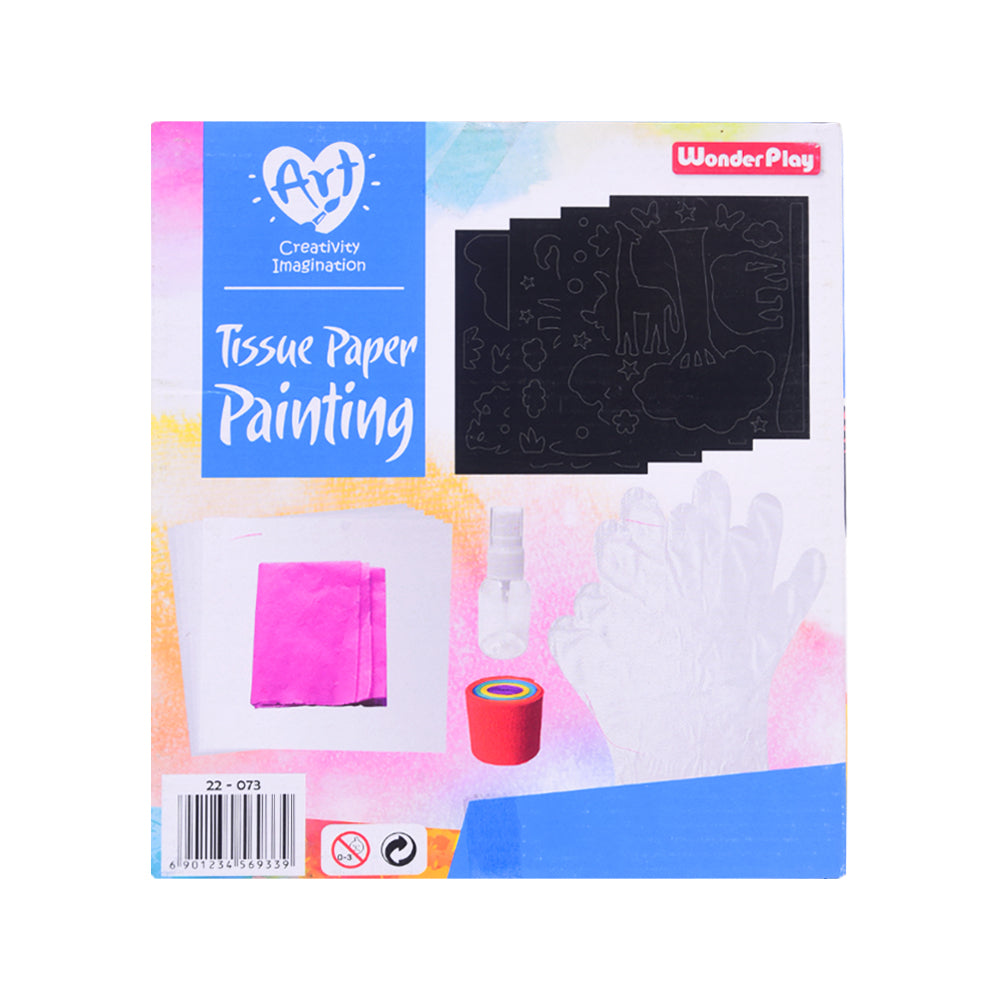 22-073 TISSUE PAPER PAINTING ART