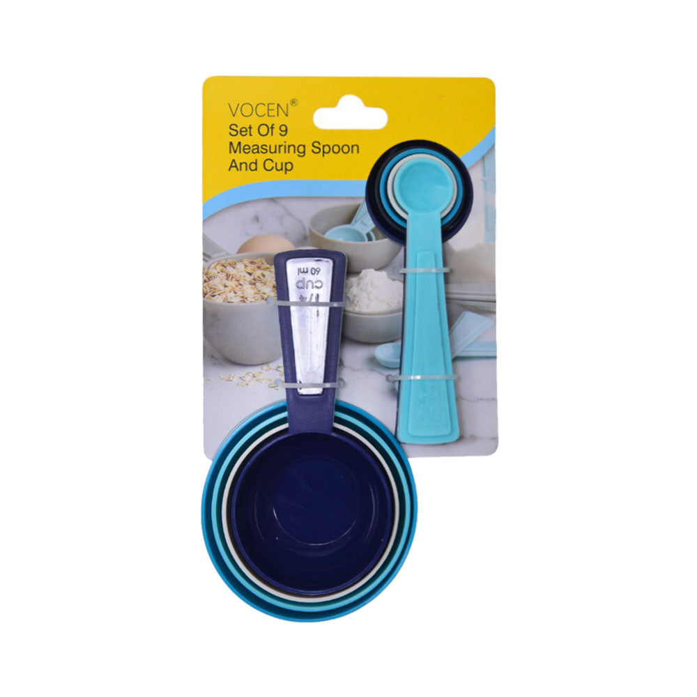MEASURING CUP WITH SPOON SET 9PC 100539 ZIK
