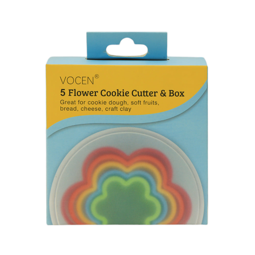 COOKIE CUTTER FLOWER SET 5PC 108061 ZIK