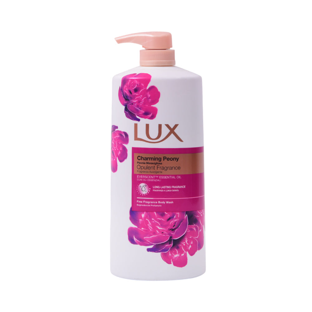 LUX SHOWER GEL CHARMING PEONY PUMP 1LTR