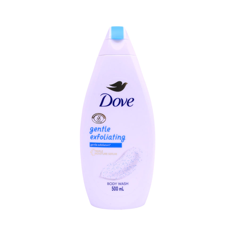 DOVE BODY WASH GENTLE EXFOLIATING 500 ML