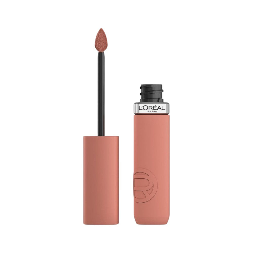 LOREAL LE MATTE RESISTANCE  NUDE  LIP GLOSS  601 WORTH IT 5M