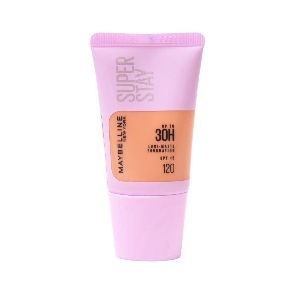 MAYBELLINE SUPERSTAY LUMI MATTE FOUNDATION 120 TUBE18ML AS X