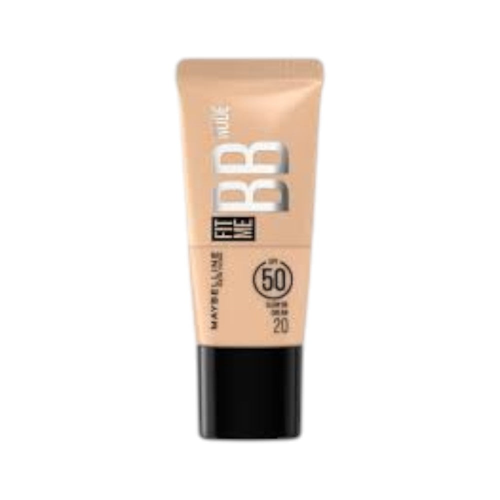 MAYBELLINE  FIT ME BB NUDE GLOW CREAM 60  SPF50  30ML