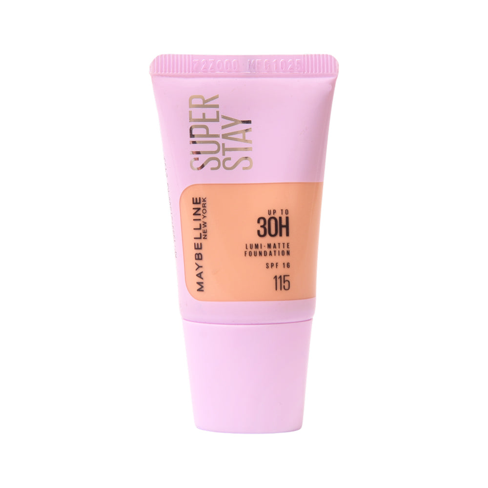 MAYBELLINE SUPERSTAY LUMI MATTE FOUNDATION 115 TUBE18ML AS X