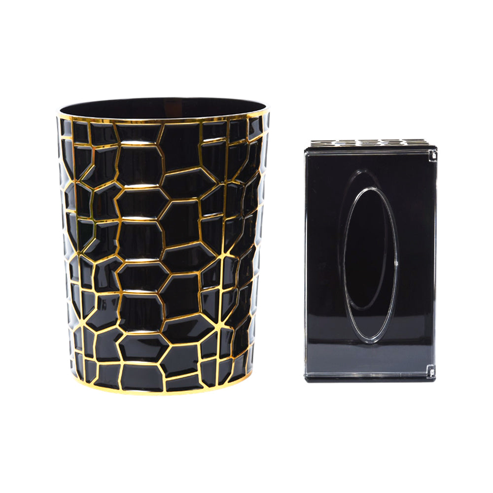DUSTBIN & TISSUE BOX SET IR 2163BTH-L