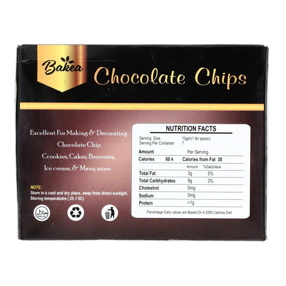 BAKEA CHOCOLATE CHIPS 85GM